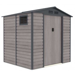 Cobertizo de metal Surrey imitación madera 213x191x211cm 4,07m2