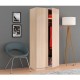 Armario ropero de melamina 2 puertas