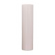 Tubo recto liso de aluminio blanco 1m