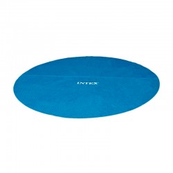 Cubierta de piscina térmica redonda Intex