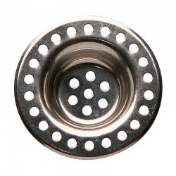Rejilla lavabo inox. 2 uds.