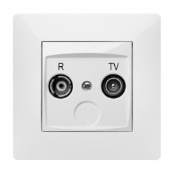 Toma electricidad televisión Habitat-15