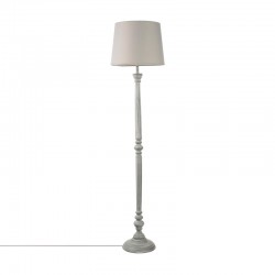 Lámpara de pie de madera E27 40W 153cm