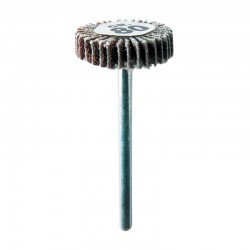 Rueda lamas eje 3mm grano 80