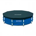 Cubierta de piscina invierno redonda Intex Metal Frame