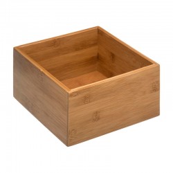 Organizador de bambú para baño