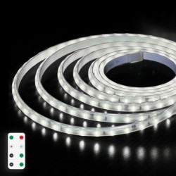 Kit tira led SOLAR luz fría 5 metros