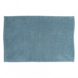 Alfombra de baño chenilla 50x80 azul artik
