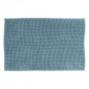 Alfombra de baño chenilla 50x80 azul artik