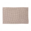 Alfombra de baño chenilla 50x80 beige