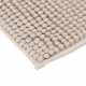 Alfombra de baño chenilla 50x80 beige