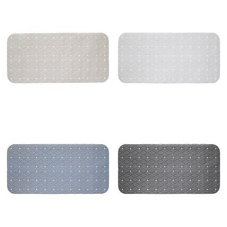 Alfombra interior ducha antideslizante rombos 70x35cm