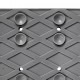 Alfombra interior ducha antideslizante rombos 70x35cm