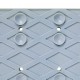 Alfombra interior ducha antideslizante rombos 70x35cm