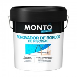 Renovador de bordes de piscinas color blanco 4L