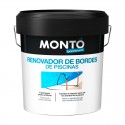 Renovador de bordes de piscinas color blanco 4L