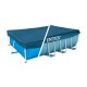 Cubierta de piscina invierno rectangular Intex Small Frame