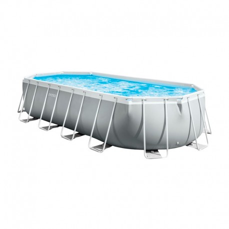 Piscina desmontable ovalada Prisma Frame Intex 610x305x122cm