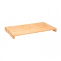 Tabla de bambú cubre vitro cocina
