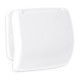 Portarrollos PVC blanco c/tapa Olympia