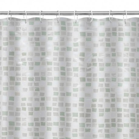 Cortina de PVC para baño Mosaic