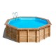 Piscina redonda de madera Violette Sunbay Gre