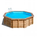 Piscina redonda de madera Violette Sunbay Gre