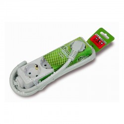 Base Schuko 3t. + interruptor Famatel