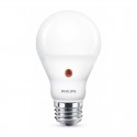 Bombilla estándar LED c/sensor E27 6,5W