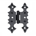 Bisagra negra mariposa 45x75 Imex