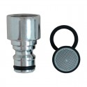 Adaptador latón automático hembra M22