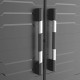 Armario alto XL PVC negro Garaje Keter