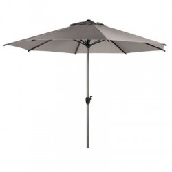 Parasol de aluminio Loompa 3 metros taupe