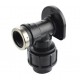 Codo grifo 25mmx3/4" con refuerzo inox.