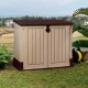 Cobertizo de PVC Sio Midi 132x71,5x113,5cm 845L