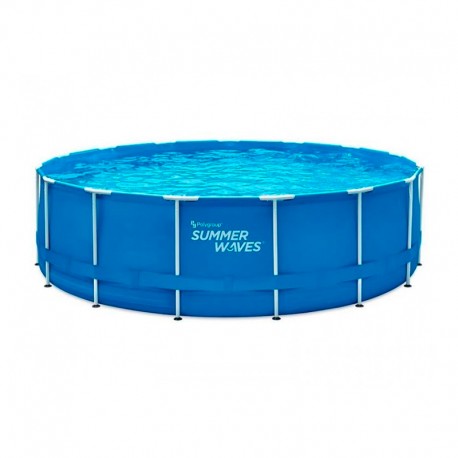 Piscina redonda tubular con depuradora 457x84cm Summer Waves