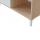 Mesa de centro de melamina blanco/roble Urban Plus