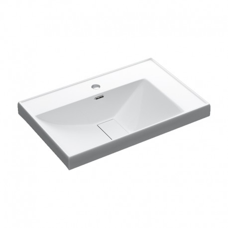 Lavabo cerámica Nesca 61x46cm