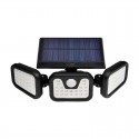 Aplique solar LED orientable con sensor 5,92W 650lm 6500K