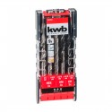 Set de 9 brocas mixtas para metal/madera/piedra KWB