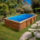 Piscina madera rectangular Lemon Sunbay Gre