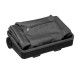 Carro bolsa de compra plegable gris 30L
