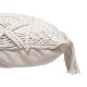 Cojín macramé marfil 30x50cm