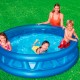 Piscina infantil hinchable de aros azules 188x46cm