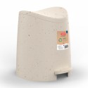 Cubo de basura con pedal 3 litros para baño Ecohome