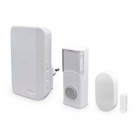 Timbre inalámbrico 38 melodias 150m + sensor de apertura