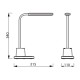 Flexo LED regulable blanco 7W Bucket Philips