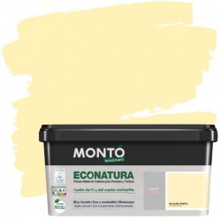 Pintura econatura amarillo pollito 4lt.