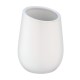Vaso de cerámica blanco 8x11cm Badi