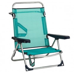 Silla de playa baja multiposición